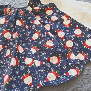 Reversible Christmas tree skirt